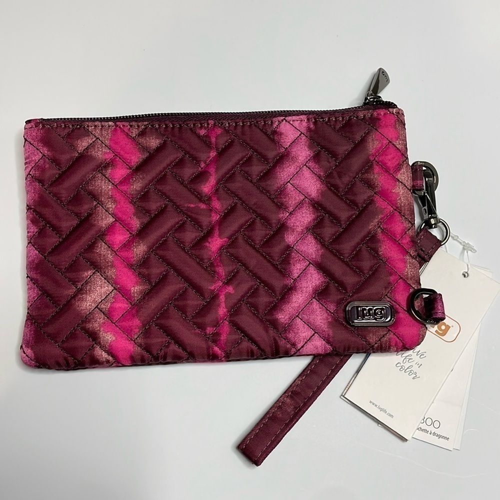 LUG | Peekaboo Printed Wristlet NWT